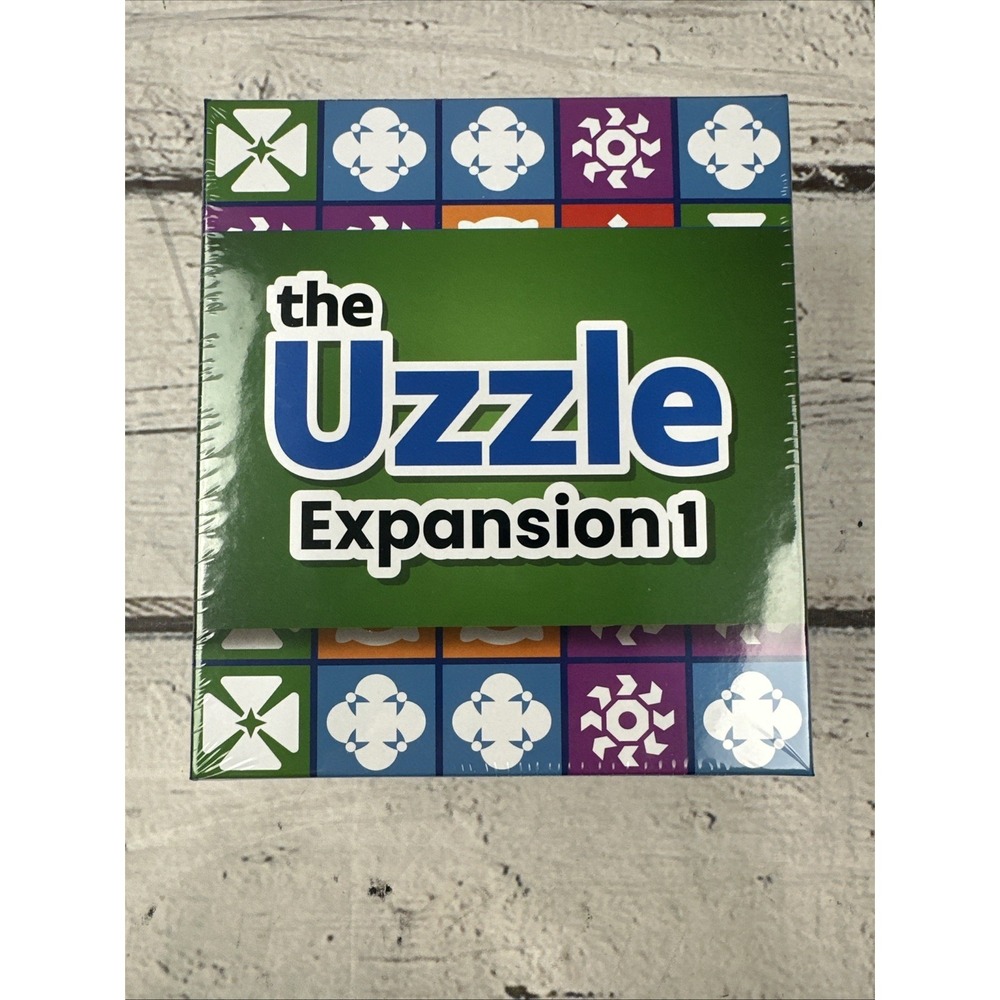 The Uzzle Family Educational Board Game Expansion1 Included (NEW) Factory Sealed